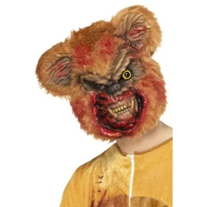 Zombie Teddy Ted Evil Bear Halloween Party Costume Accessory Mask Horror New - Picture 1 of 1