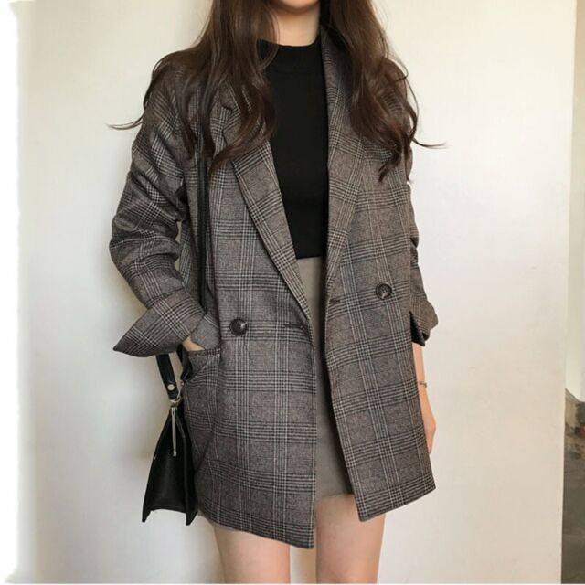 Mori Girls Korean Style Lambswool Winter Warm Casual Loose Coat