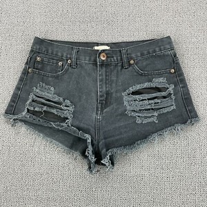 Las mejores ofertas en Pantalones cortos de mezclilla FOREVER 21 Negro para  Mujeres | eBay