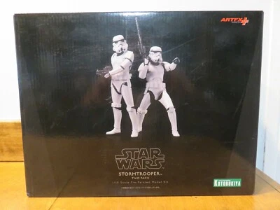 Star Wars Kotobukiya ArtFX+ SW62 Stormtrooper Two Pack, New, Sealed - Image 1 of 4