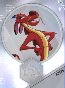 [DIGITAL] Topps Disney - Mushu - Disney100 Character 23 S1 - Silver Chrome - Picture 1 of 1