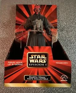 STAR WARS 7" DARTH MAUL FIGUR MIT FERNGLAS APPLAUS LUCAS FILME - Bild 1 von 2