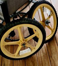 1976 BMX SKYWAY TUFF WHEELS 1 YELLOW BENDIX 20x2.125 OG vintage old school mags 