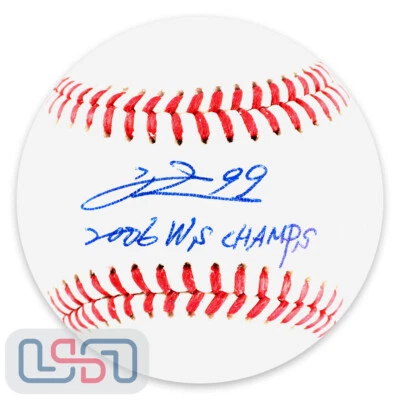 So Taguchi Signed "2006 WS Champs" Official Major League Baseball BAS - Image 1 of 3
