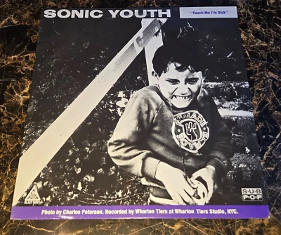 Sonic Youth/Mudhoney Touch Me I'm Sick/Halloween original 1989 UK 12" single - Image 1 of 2