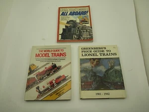 3 libros de tren, la historia de Lionel y 2 guías de precios - Imagen 1 de 14