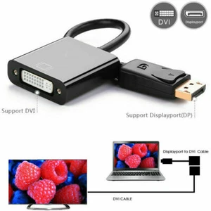 NEW DisplayPort  DP Male to DVI  Female Adapter Cable Converter for Laptop PC - Picture 1 of 5
