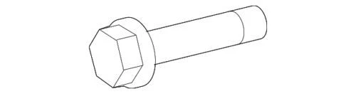 原始设备制造商全新福特 E-350 Super Duty E-150 E-250 野马减震螺栓 W708737-S439 — 第 1/1 张图片