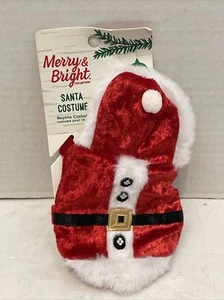 New w/Tags*Merry & Bright Reptile (Bearded Dragon) Santa Costume - Picture 1 of 3