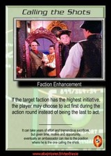 Babylon 5 CCG-calling the shots/the shadows
