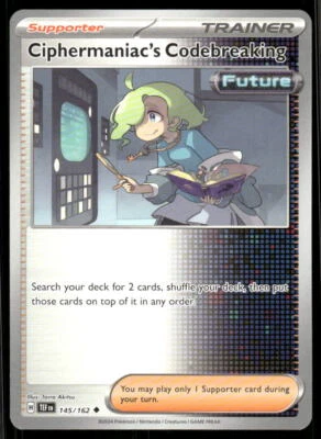 SV05: Temporal Forces #145/162 Ciphermaniac's Codebreaking - Image 1 of 2