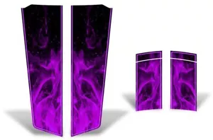Hood & Trunk Race Stripes Graphic Decals for Chevy Camaro 10-15 PURPLE V2 - Picture 1 of 2