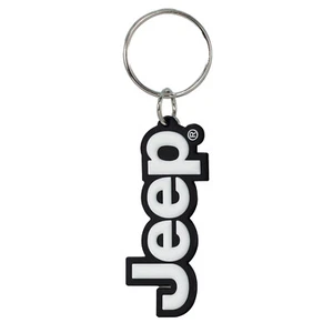 Plasticolor Jeep Keychain - Durable Rubber Key Chain with Iconic Jeep Logo - Picture 1 of 4