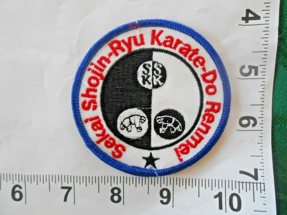 Sekai Shojin-Ryu KARATE-DO (RENMEI)   PATCH        FREE SHIPPING - Image 1 of 1
