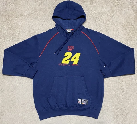 Vintage Jeff Gordon Sweatshirt Mens Medium Chase Authentics Hoodie NASCAR Racing Cover