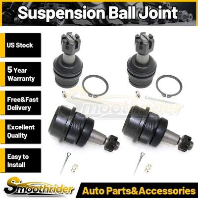 4pcs Front Upper Front Lower Susp. Ball Joint For Land Rover Discovery 1999-2004 - Image 1 of 3