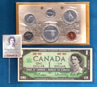 1967 PL COIN SET CANADA CANADIAN CENTENNIAL ALEX COLEVILLE DOLLAR NOTE UNC 1967 PL COIN SET CANADA CANADIAN CENTENNIAL ALEX COLEVILLE DOLLAR NOTE UNC