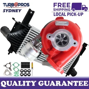 High Flow Turbo Charger+62mm Intercooler For Nissan Pathfinder R51 YD25 2.5L - Picture 1 of 11