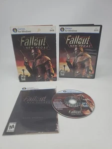 Fallout New Vegas PC Complete With Manual And Slipcover CIB Windows DDV ROM - Picture 1 of 12