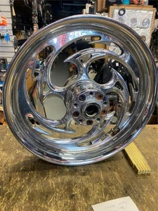 Carriage Works Rear Mag Wheel Harley Softail FXR 3x16 1984-99 3/4 axle Custom - Bild 1 von 11