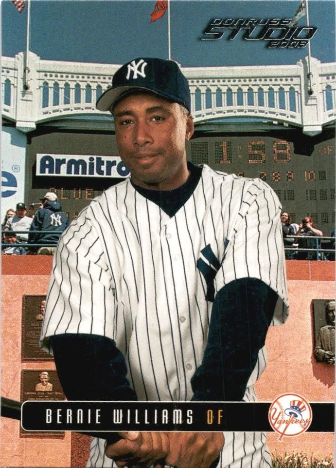 2003 Donruss Studio #54 Bernie Williams GREAT CARD!! - Image 1 of 2