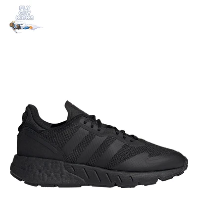 Kids Adidas Big Kids' ZX 1K Boost Black G58921 Sneaker Shoe Trainer - Image 1 of 4