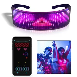 Lightweight LED Glasses for Halloween For Parties and Concerts Fun Accessory - Afbeelding 1 van 12