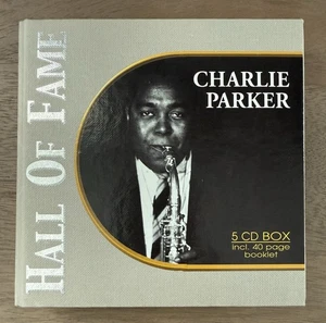 Charlie Parker Hall Of Fame 5 CD Box Set w/ 40 Pg Booklet (2002 Documents Label) - Picture 1 of 2