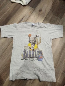 Vintage Charles Barkley Shirt Size 14-16 With Hole - Picture 1 of 4