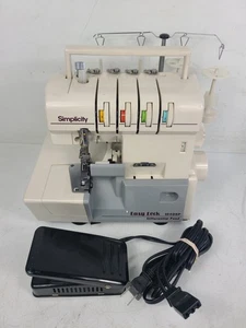 Simplicity Easy Lock Sewing Machine 804 DSP Differental Feed Serger (TESTED) - Picture 1 of 10