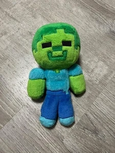 Minecraft Zombie Steve Creeper grün Plüschtier Stofftier Puppe Mojang 8 Zoll - Bild 1 von 2