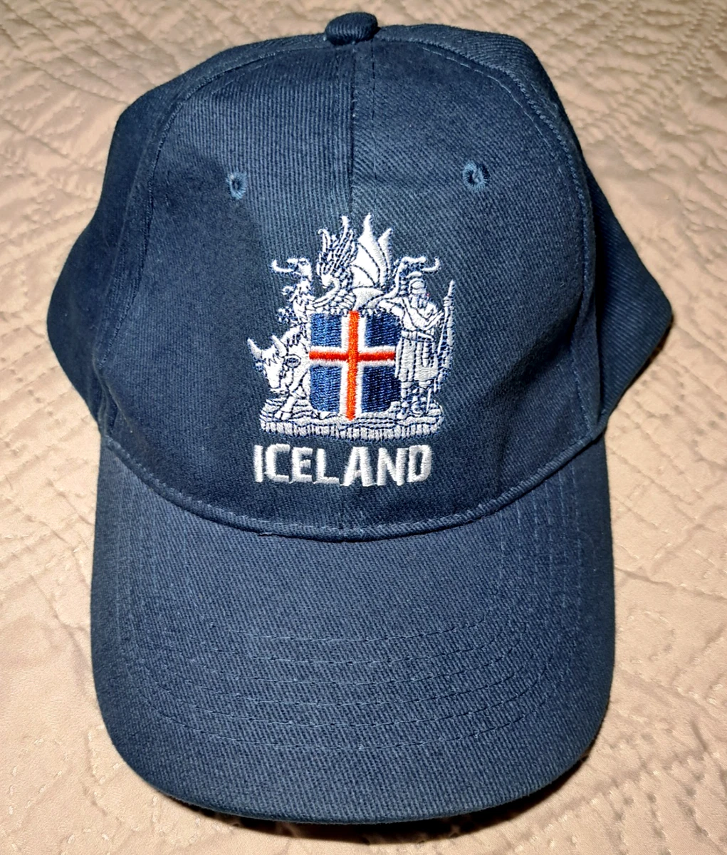 GANghaONshoP Iceland Flag Trucker Hat – Wicking Lightweight Dad Cap, Adjustable 6 7/8-7 3/8, Black