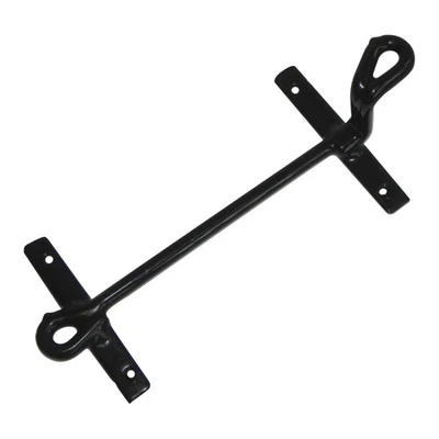 Soporte de abrazadera de retención de batería recubierto negro 1964-67 Pontiac Lemans GTO 1 pieza Foto 1 de 4