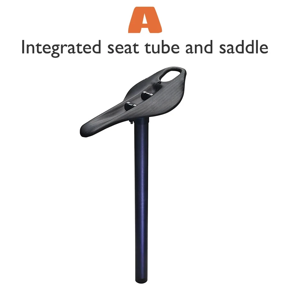 Sillín de carbono ultraligero para bicicleta de carretera asientos de bicicleta de montaña tamaño 27,2-31,6 mm Foto 1 de 4