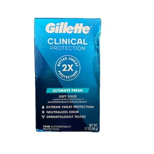 Gillette Deodorante Antitraspirante Forza Clinica | Solido Morbido Avanzato | 1,7 - Foto 1 di 4