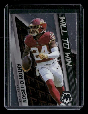 2022 Panini Mosaic #WW-19 Antonio Gibson Will to Win - 14849 - Image 1 of 2