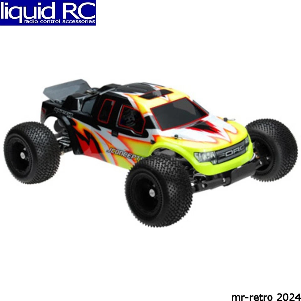 JConcepts 0210 Illuzion Rustler XL-5 F0RD Raptor Svt Body Clear - Image 1 of 1