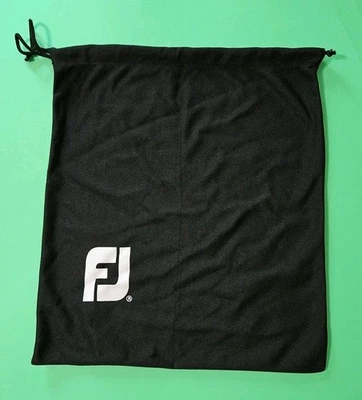 Footjoy Golf Shoe Drawstring Cinch Bag 2 Compartment