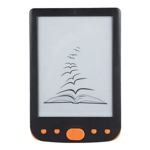 BK-6025L 6in 8G E Book Reader Supports TF Card Screen Lighting Orange FY - Afbeelding 1 van 16