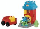 FISHER PRICE POP-ONZ BUILD N RESCUE FIRE STATION W/ BAG