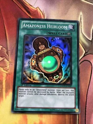 DREV-EN087 Amazoness Heirloom - Super Rare Duelist Revolution Yugioh 1ST ED NM - Image 1 of 4