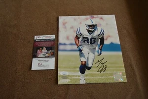 Marvin Harrison Autographed Colts 8x10 Mounted Memories Hologram JSA Authenticat - Picture 1 of 2