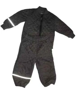 CeLaVi Thermo Kinder Steppjacke & Hose Set Logo Schwarz Größe 2 Jahre B002 - Bild 1 von 11