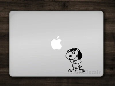 Calcomanía genial Snoopy Joe - Pegatina para ventana de parachoques de computadora Charlie Brown Peanuts divertido Foto 1 de 2