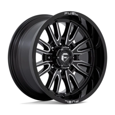 Llantas negras de 20 pulgadas Fuel Clash D761 Chevy GMC 2500 3500 camión 20x10 8x180 Foto 1 de 4