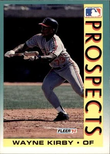 Wayne Kirby #670b 1992 Fleer - Picture 1 of 2