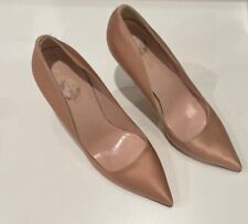 Kate Spade Blush Silk Heels Size 6 B Worn Once Great Condition