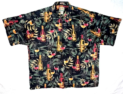 Vintage REYN SPOONER Red & White Wine Hawaiian Shirt Men’s size XXL  #2 - Image 1 of 4