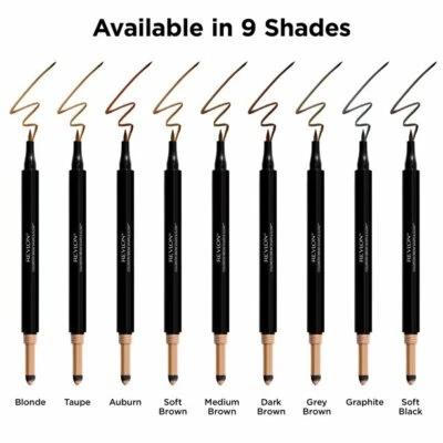 Revlon Shape and Glow Brow Pencil, Soft Black - Image 1 of 4