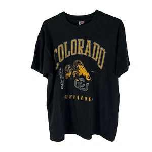 VTG 90s Colorado University Cu Buffaloes Prime Time Graphic T-Shirt Sz XL USA - Picture 1 of 6